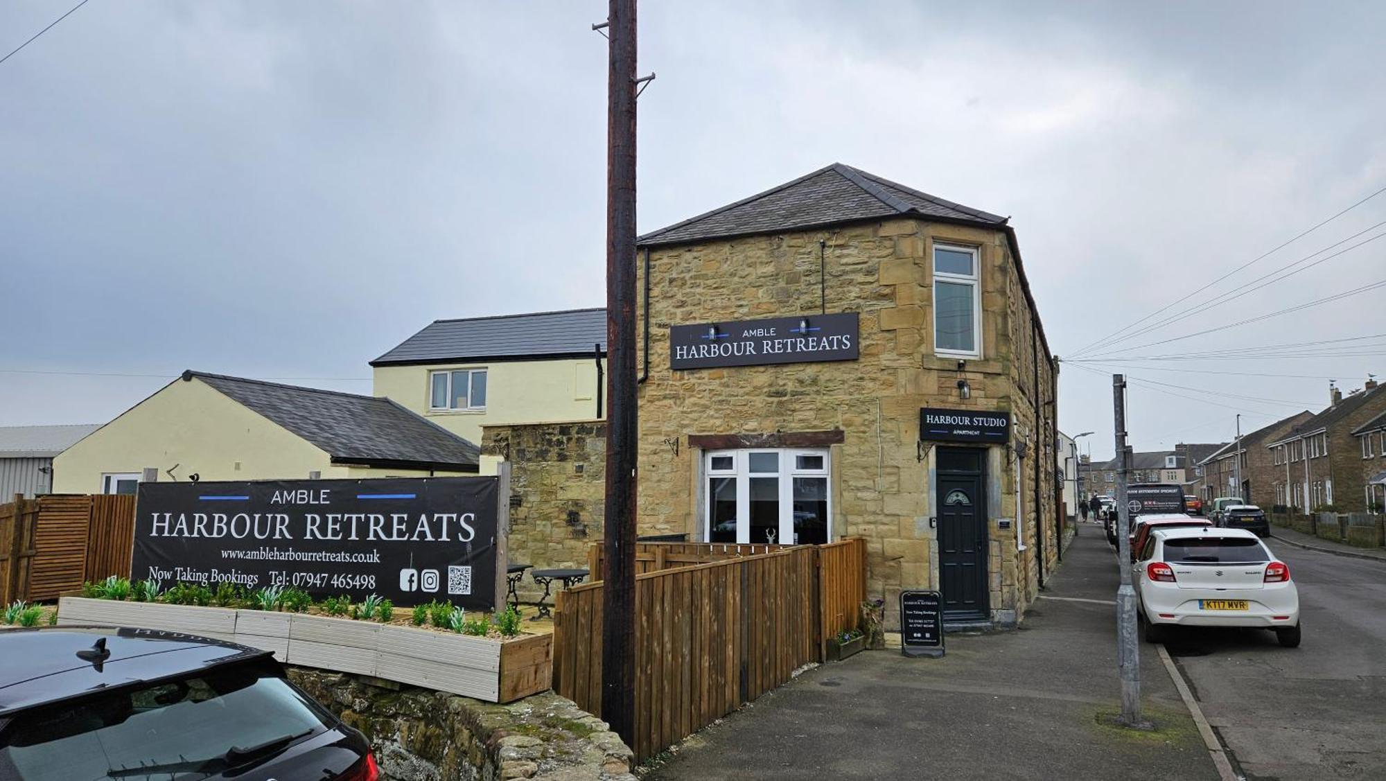 Отель Amble Harbour Retreats Экстерьер фото